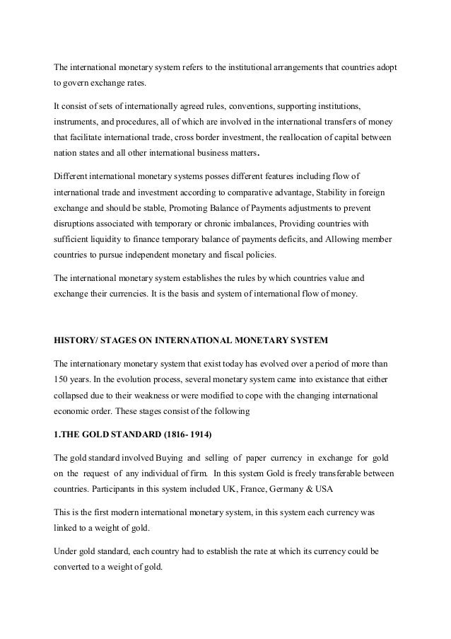 types of foreign exchange market The different features of foreign exchange